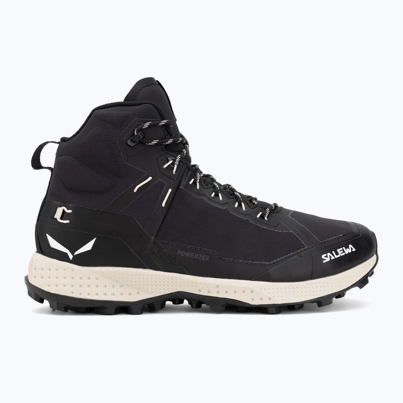 Pánské trekové boty Salewa Pedroc Light Mid PTX black/oatmeal 2