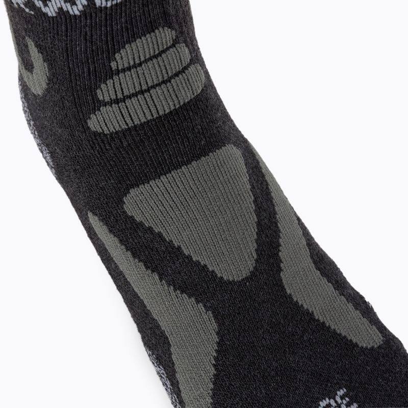 Trekingové ponožky Jack Wolfskin Hiking Pro Low Cut šedé 1904092_6320 3