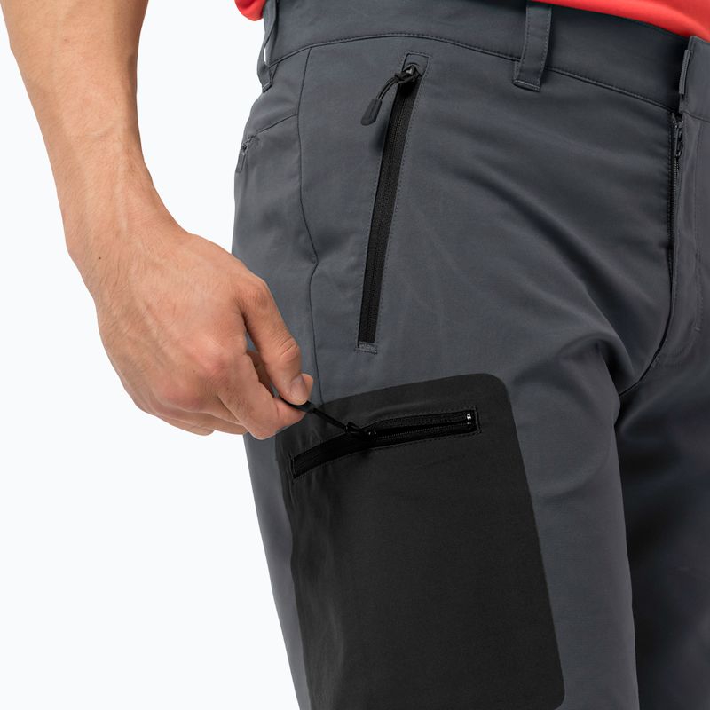 Pánské trekové kraťasy Jack Wolfskin Active Track šedé 1503791_6116 4