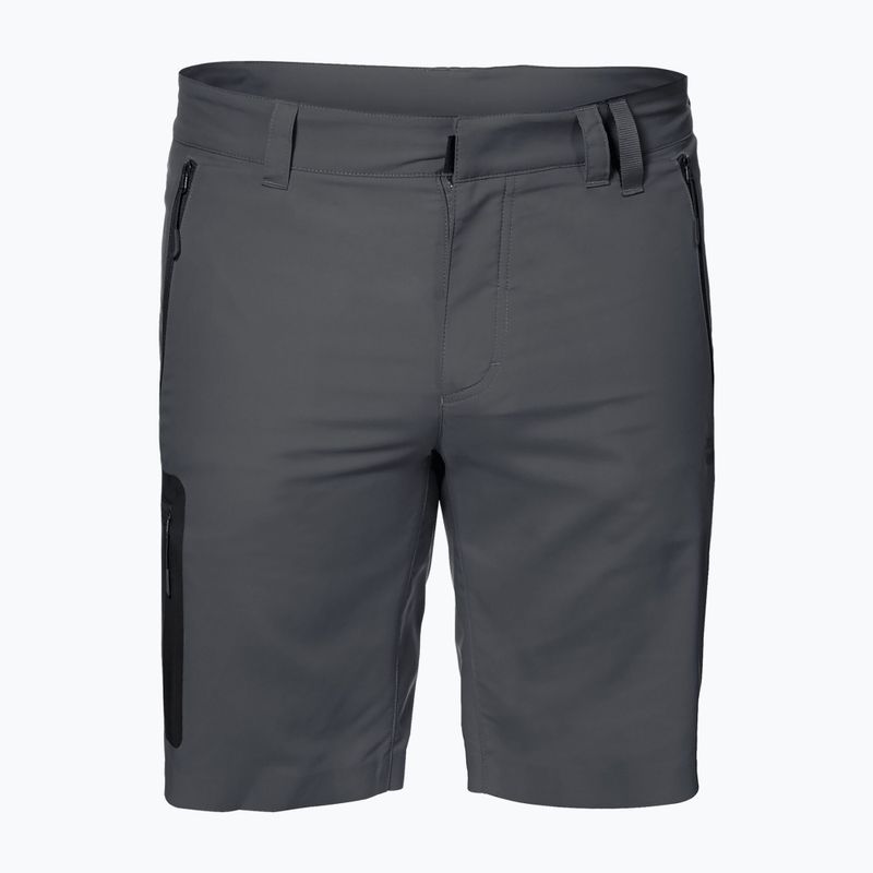 Pánské trekové kraťasy Jack Wolfskin Active Track šedé 1503791_6116 5