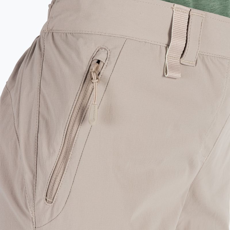 Dámské softshellové šortky Jack Wolfskin Activate Light 3/4 béžové 1503721_5041 6