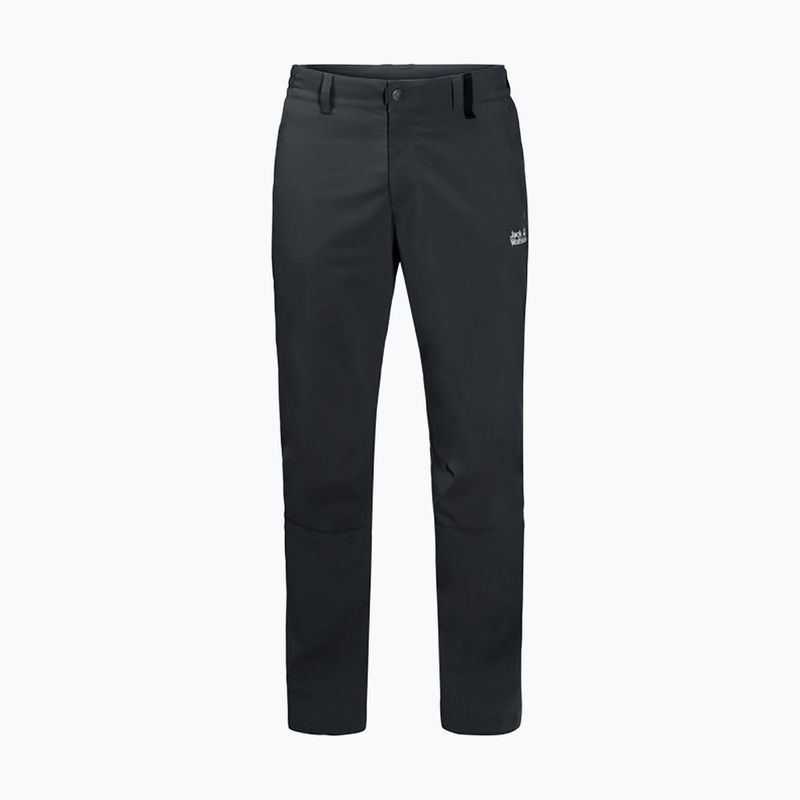 Pánské softshellové kalhoty Jack Wolfskin Activate Light tmavě šedé 1503772_6350 7