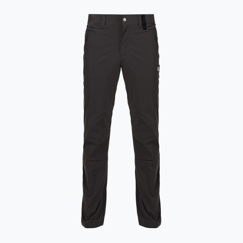 Pánské softshellové kalhoty Jack Wolfskin Activate Light tmavě šedé 1503772_6350 4