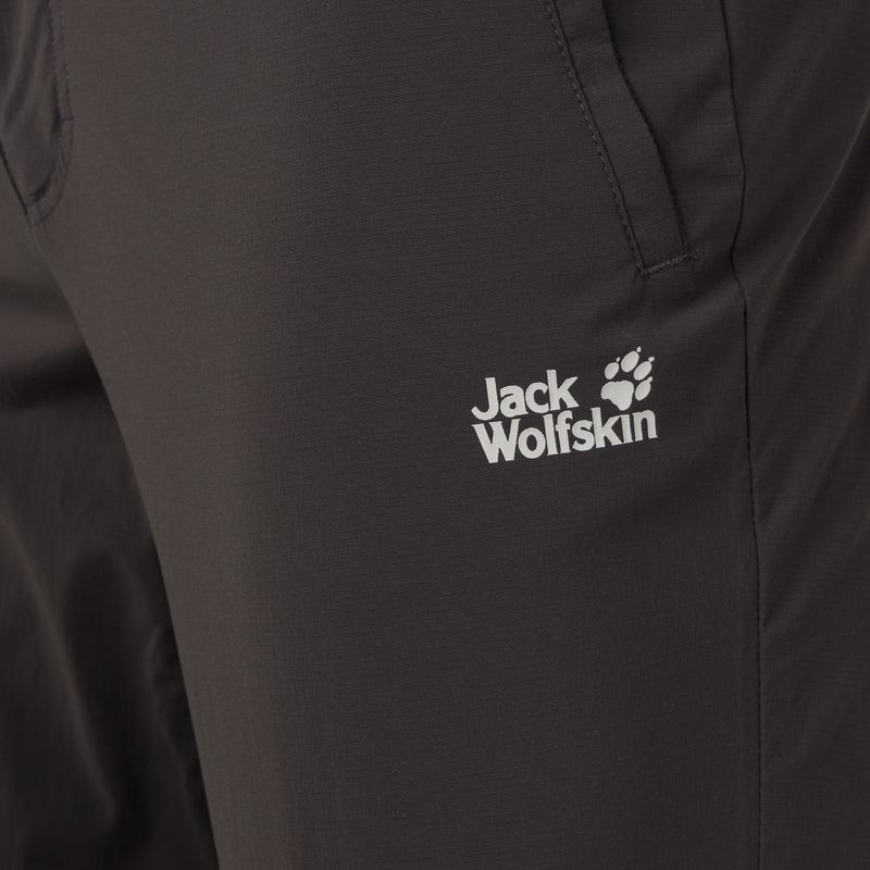 Pánské softshellové kalhoty Jack Wolfskin Activate Light tmavě šedé 1503772_6350 6