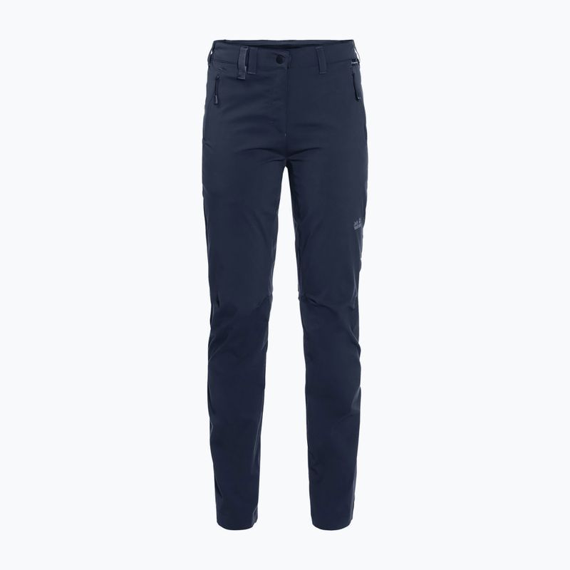 Dámské softshellové kalhoty Jack Wolfskin Activate Light tmavě modré 1503842_1910 8