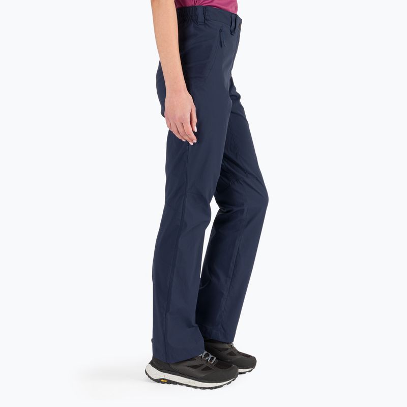 Dámské softshellové kalhoty Jack Wolfskin Activate Light tmavě modré 1503842_1910 2