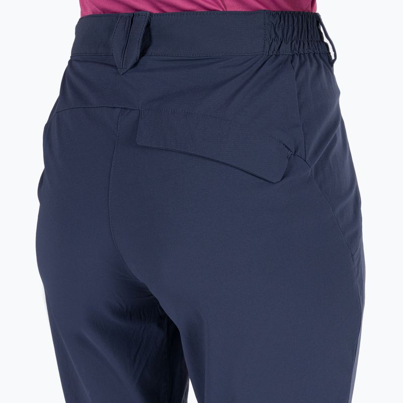 Dámské softshellové kalhoty Jack Wolfskin Activate Light tmavě modré 1503842_1910 4
