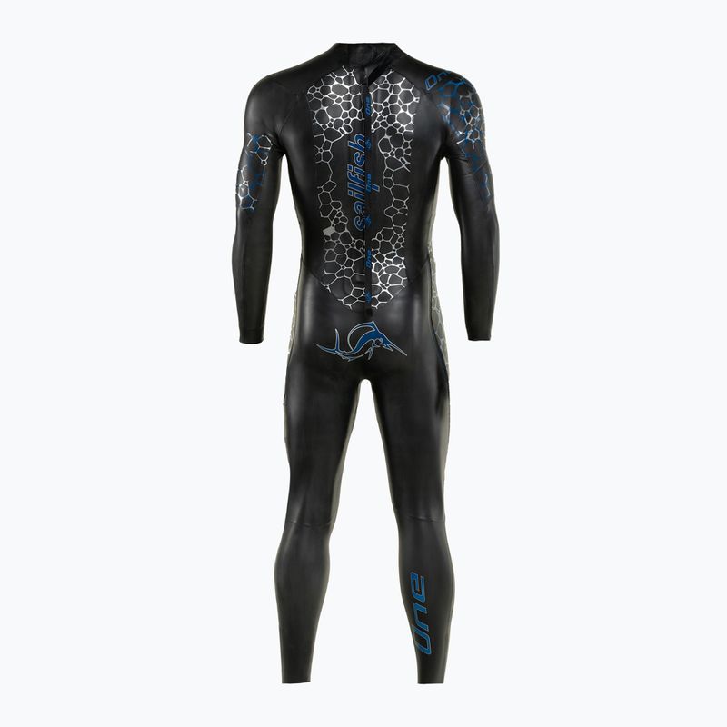 Pánský triatlonový neopren sailfish One 7 black/blue 3