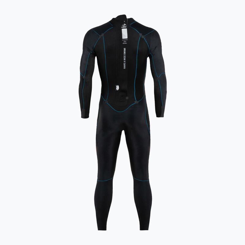 Pánský triatlonový neopren sailfish One 7 black/blue 5