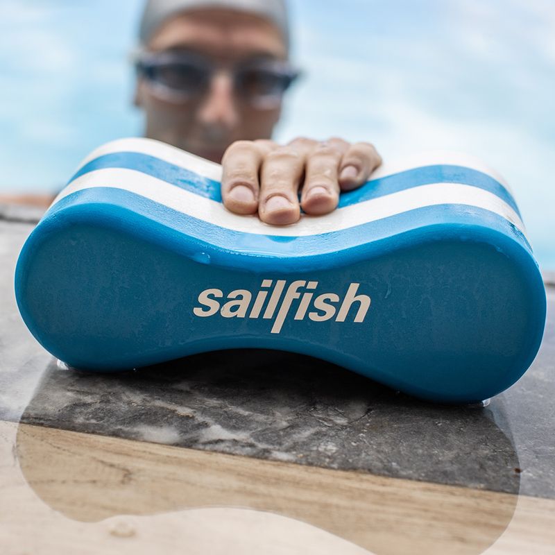 Plavecká deska Sailfish Pullboy modrobílá 6