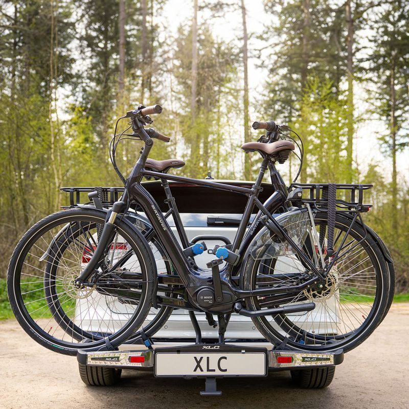Nosič XLC Azura Xtra LED 2Bikes stříbrný/černý 19