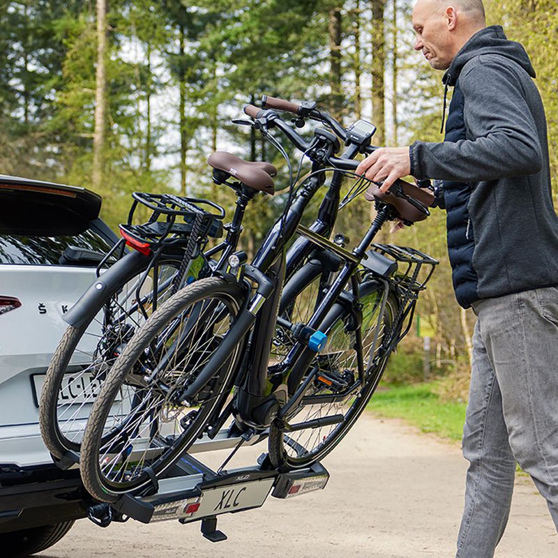 Nosič XLC Azura Xtra LED 2Bikes stříbrný/černý 17