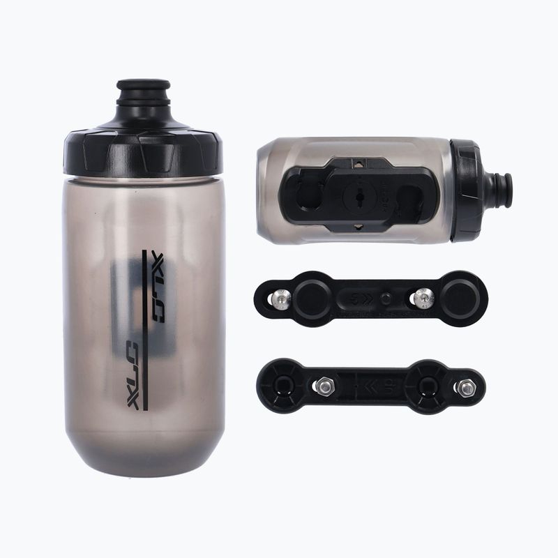 XLC láhev na kolo WB-K06 Fidlock Bottle Bike Adapter 450 ml šedá 2503234001 6