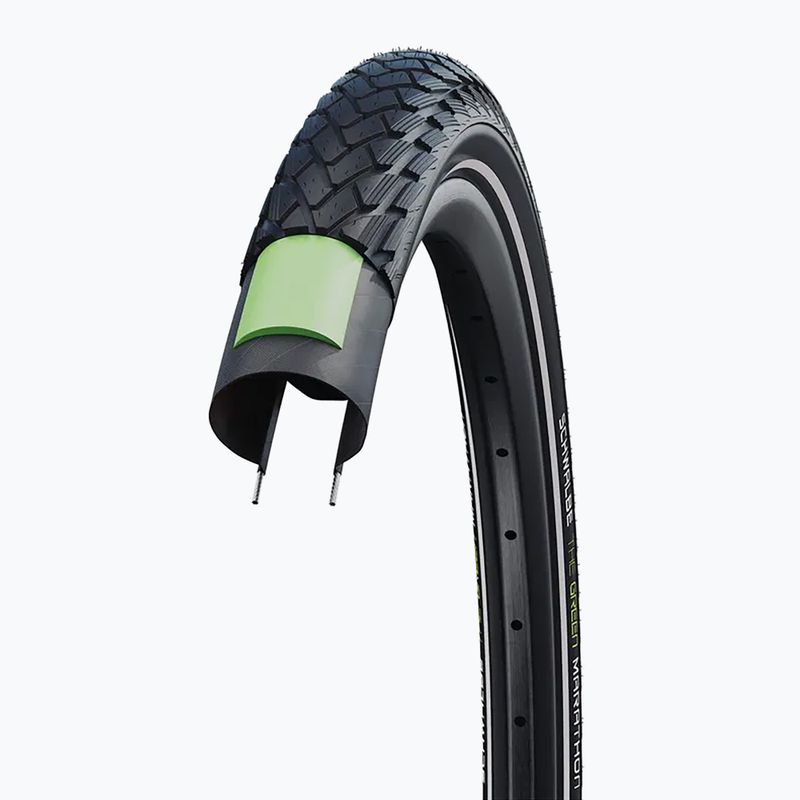 Plášť na kolo  SCHWALBE Green Marathon GreenGuard Addix Eco 28 x 1,75 black reflex