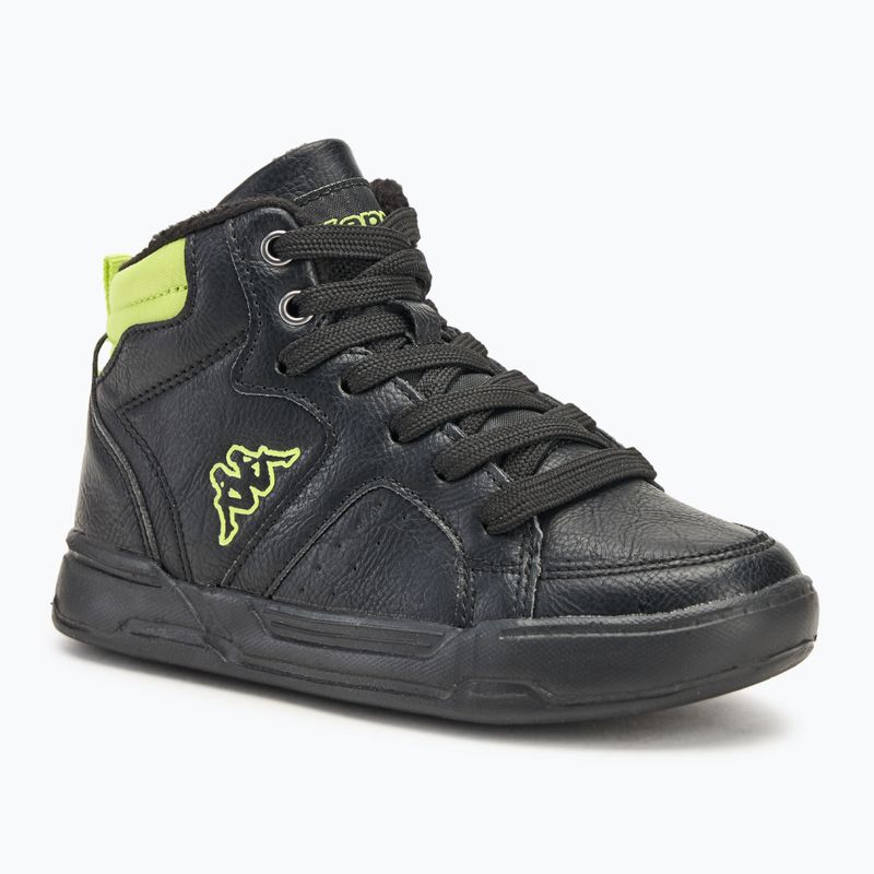 Dětské boty Kappa Grafton black/lime