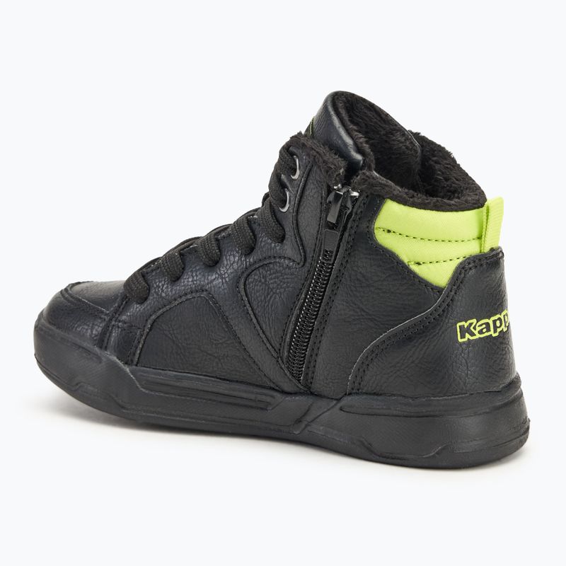 Dětské boty Kappa Grafton black/lime 3