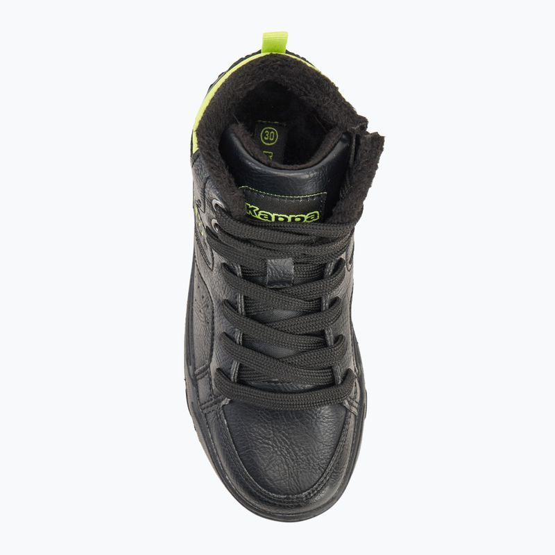 Dětské boty Kappa Grafton black/lime 5