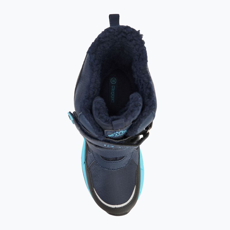 Dětské sněhule Kappa Vipos Tex T navy/turquoise 5