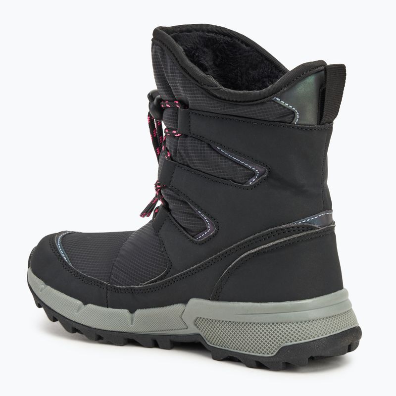 Dětské sněhule Kappa Youma Tex black/pink 3