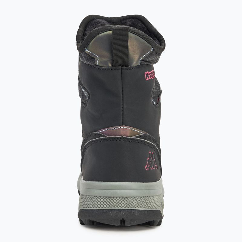 Dětské sněhule Kappa Youma Tex 260900T black/pink 6
