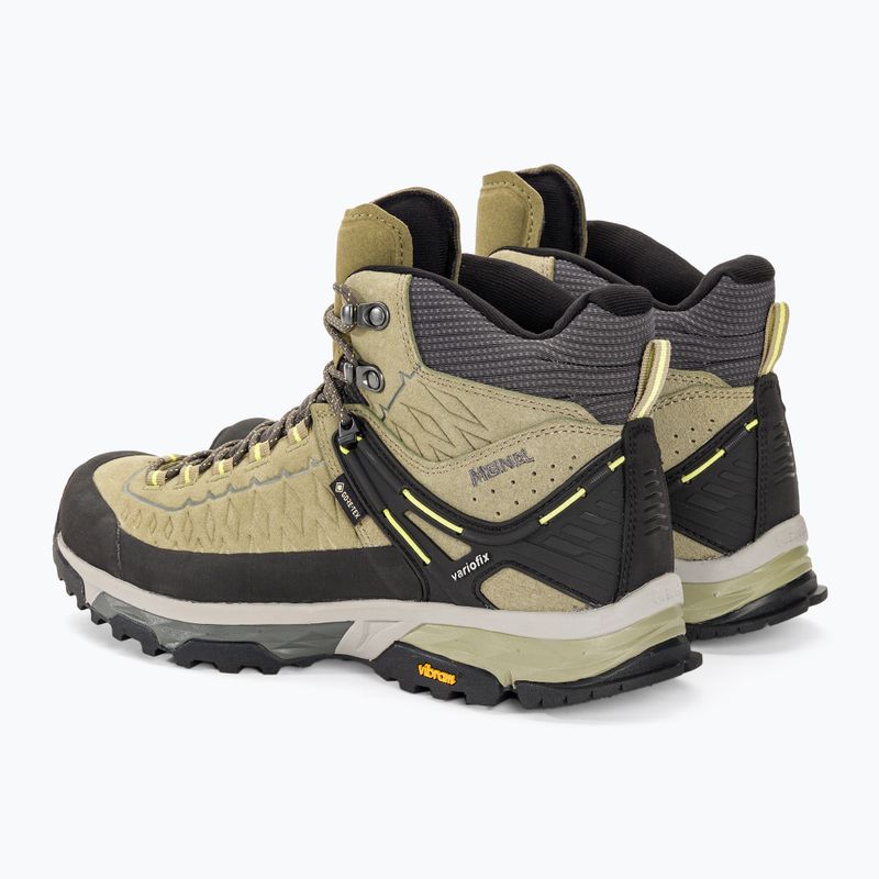 Pánské trekové boty Meindl Top Trail Mid GTX nature/yellow 3