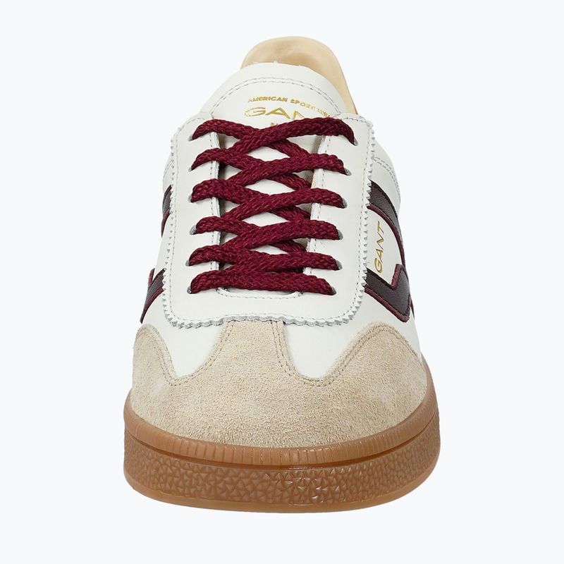 Dámské boty GANT Cuzima off white/plum red 10