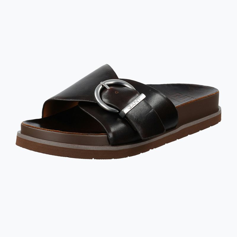 Dámské pantofle GANT Mardale dark brown