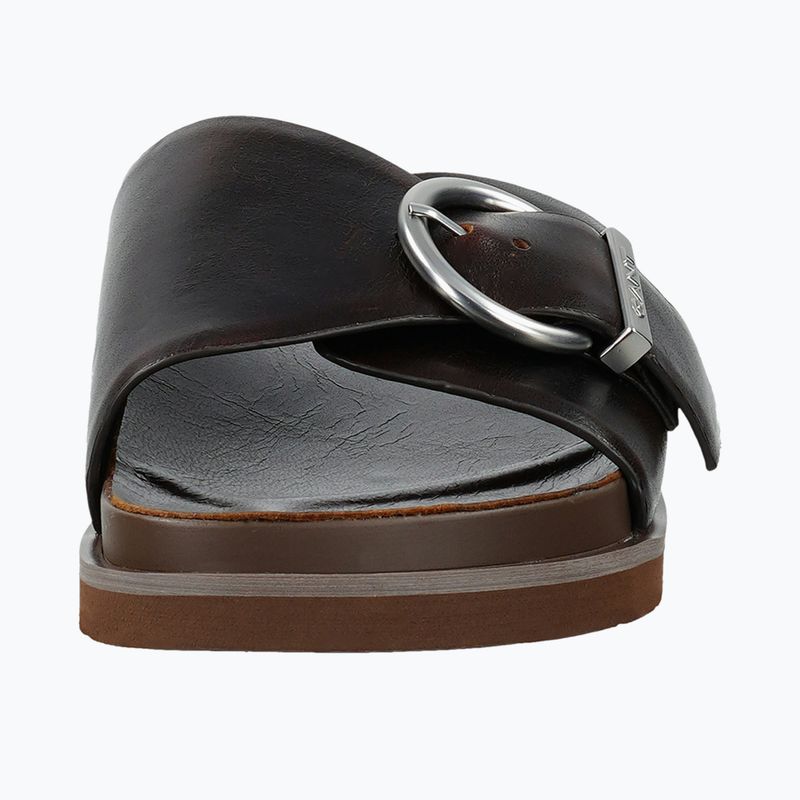 Dámské pantofle GANT Mardale dark brown 3