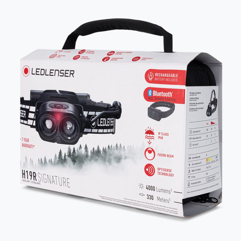 Čelovka Ledlenser H19R Signature černá 502198