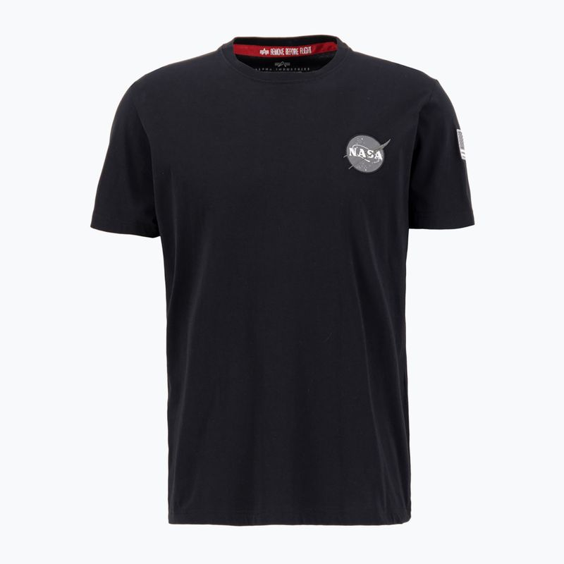 Pánské tričko Alpha Industries Space Shuttle T black 3