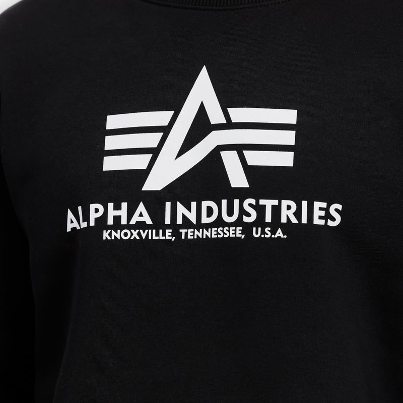 Pánská mikina Alpha Industries Basic black 4