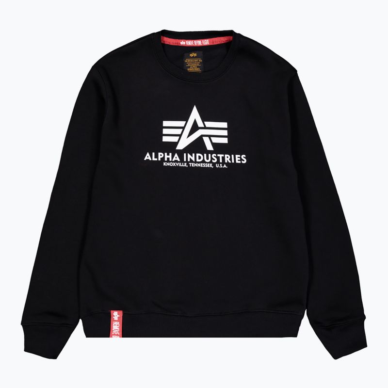 Pánská mikina Alpha Industries Basic black 5