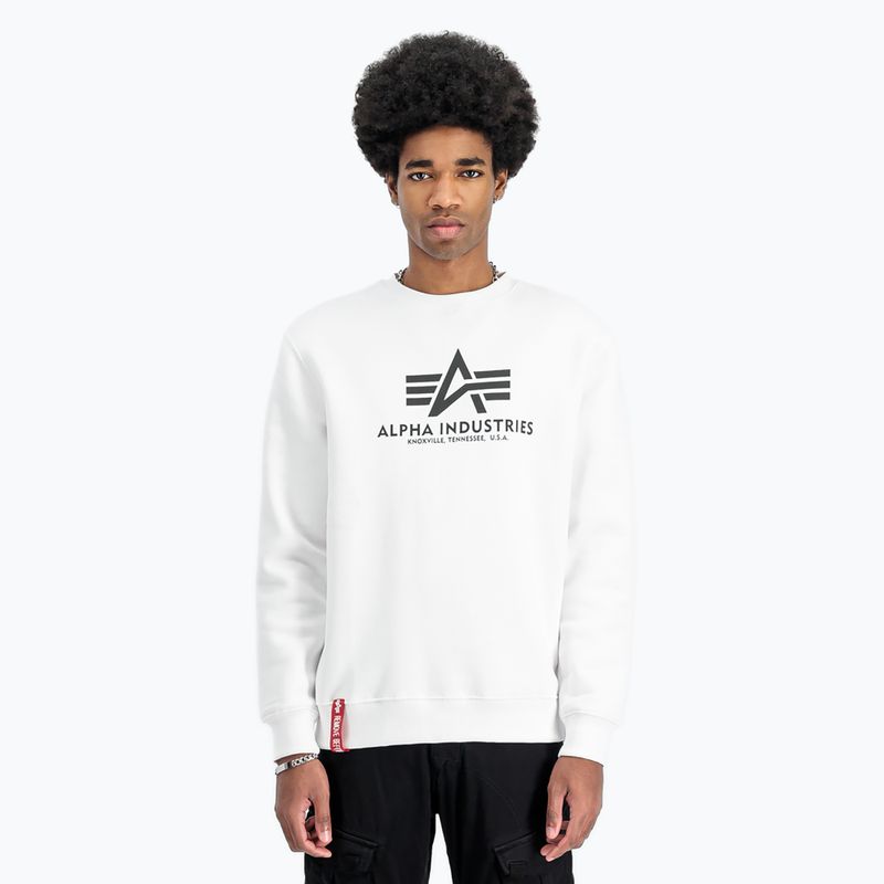 Pánská mikina Alpha Industries Basic white
