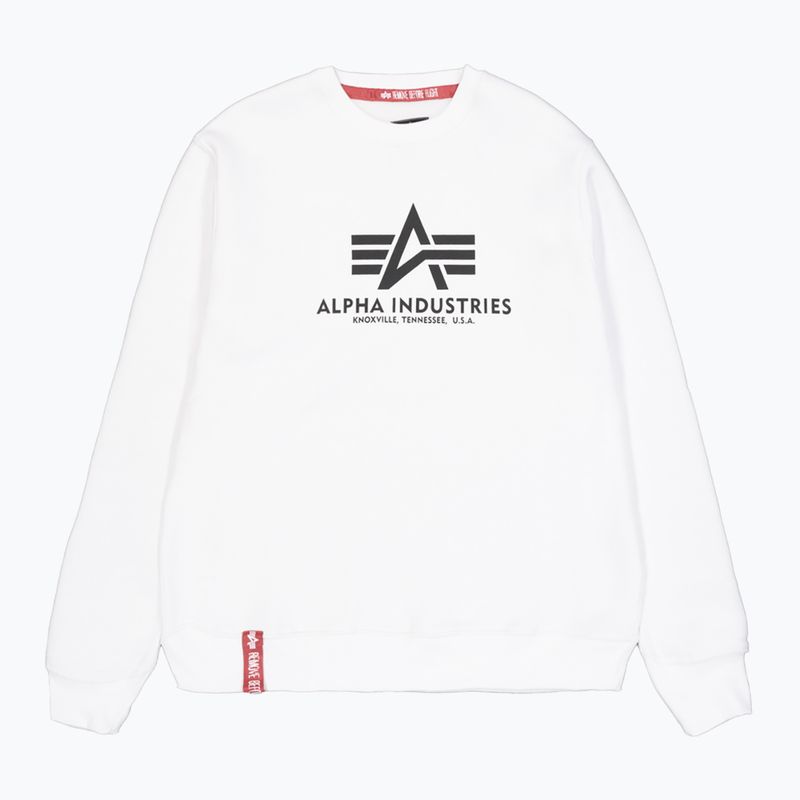 Pánská mikina Alpha Industries Basic white 7
