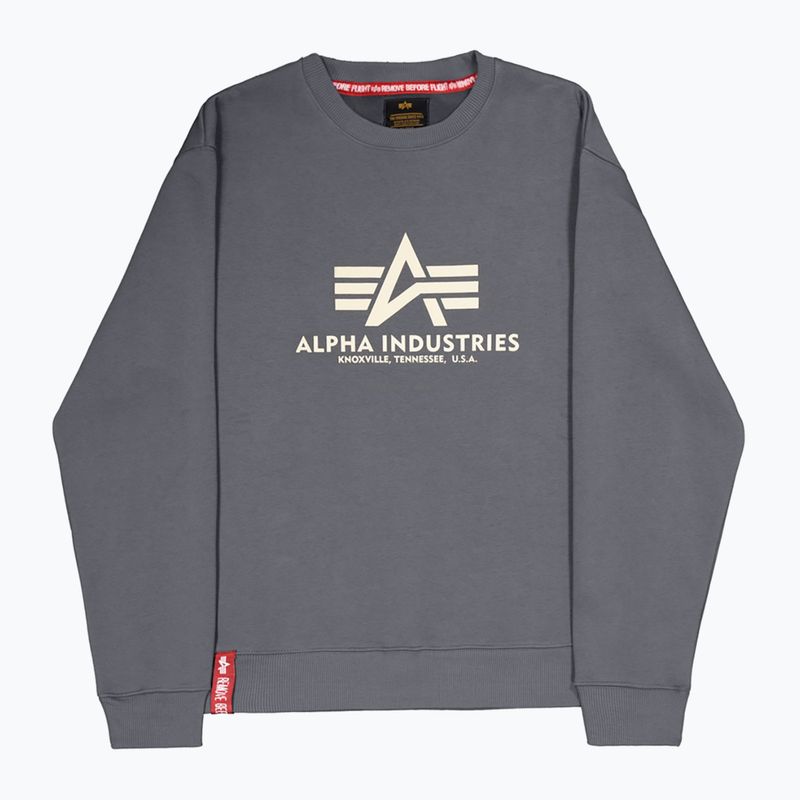 Pánská mikina Alpha Industries Basic greyblack 5