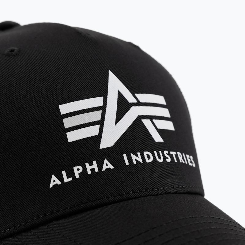 Pánská kšiltovka Alpha Industries Basic Trucker black 5