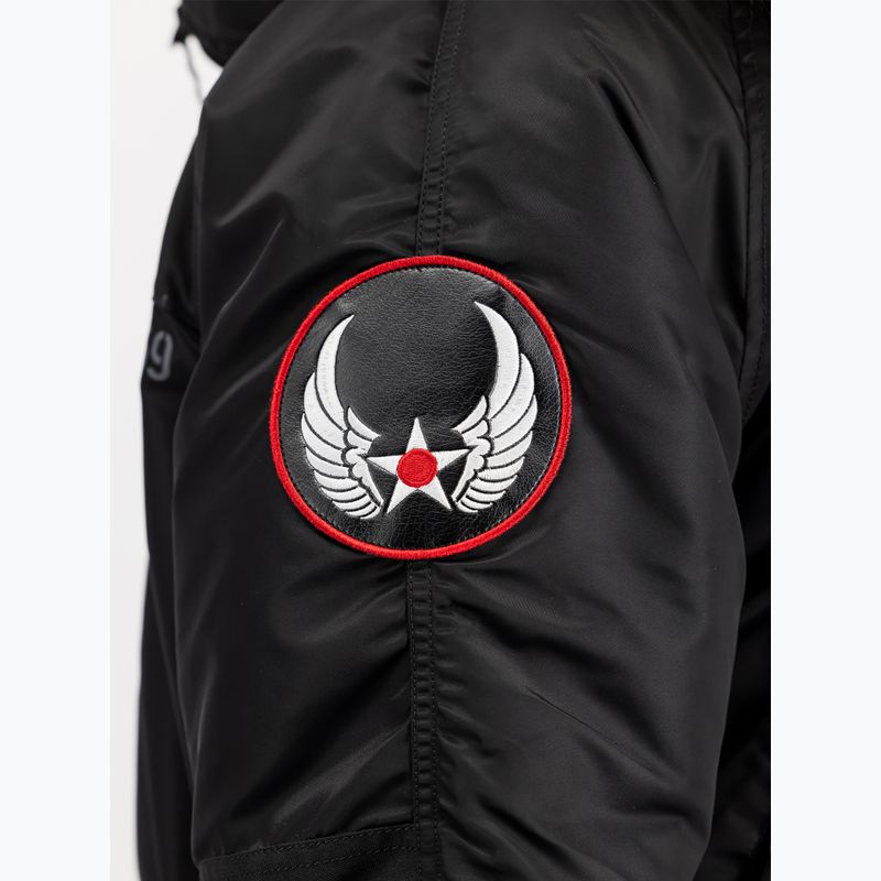 Pánská bunda Alpha Industries N3B Airborne Hooded black 6