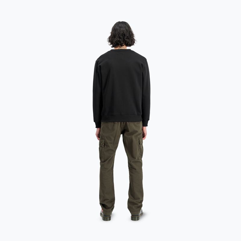 Pánská mikina Alpha Industries Basic Small Logo black 3