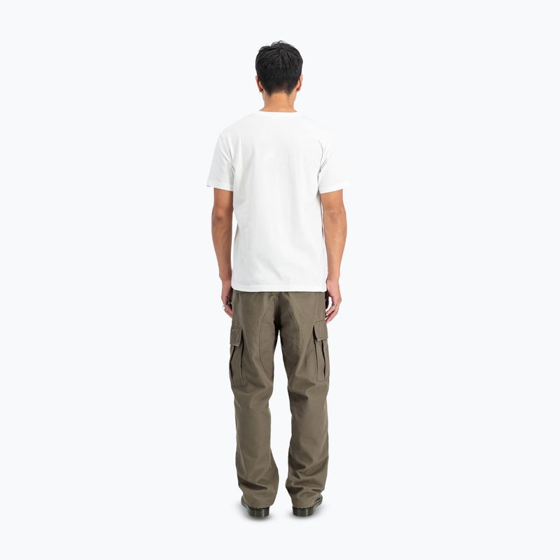 Pánské tričko Alpha Industries Basic Small Logo T-shirt white 3