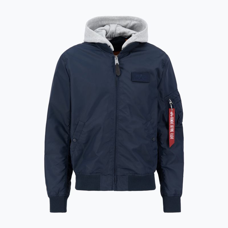 Pánská bunda Alpha Industries MA-1 TT Two Tone Hood rep.blue 4