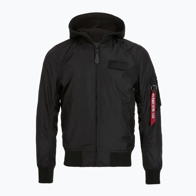 Pánská bunda Alpha Industries MA-1 TT Two Tone Hood black/black 3