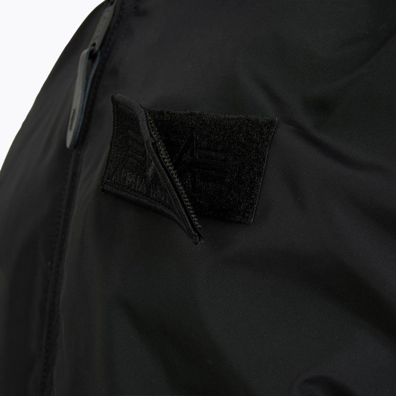Pánská bunda Alpha Industries MA-1 TT Two Tone Hood black/black 6