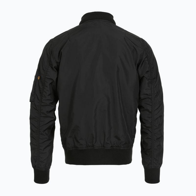 Pánská bunda Alpha Industries MA-1 TT Two Tone Hood black/black 9