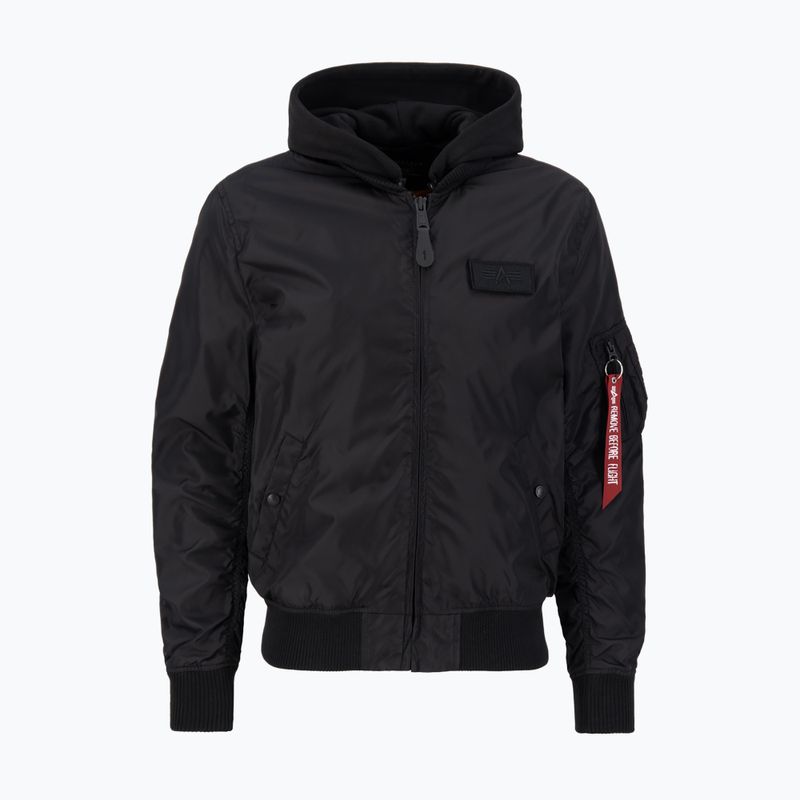 Pánská bunda Alpha Industries MA-1 TT Two Tone Hood black/black 3