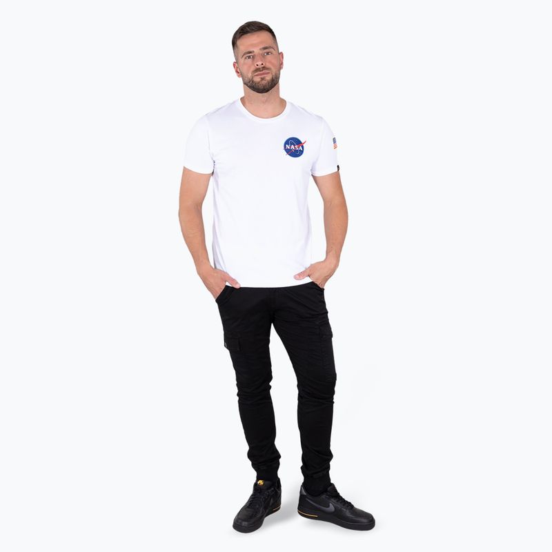 Pánské tričko Alpha Industries Space Shuttle T white 2