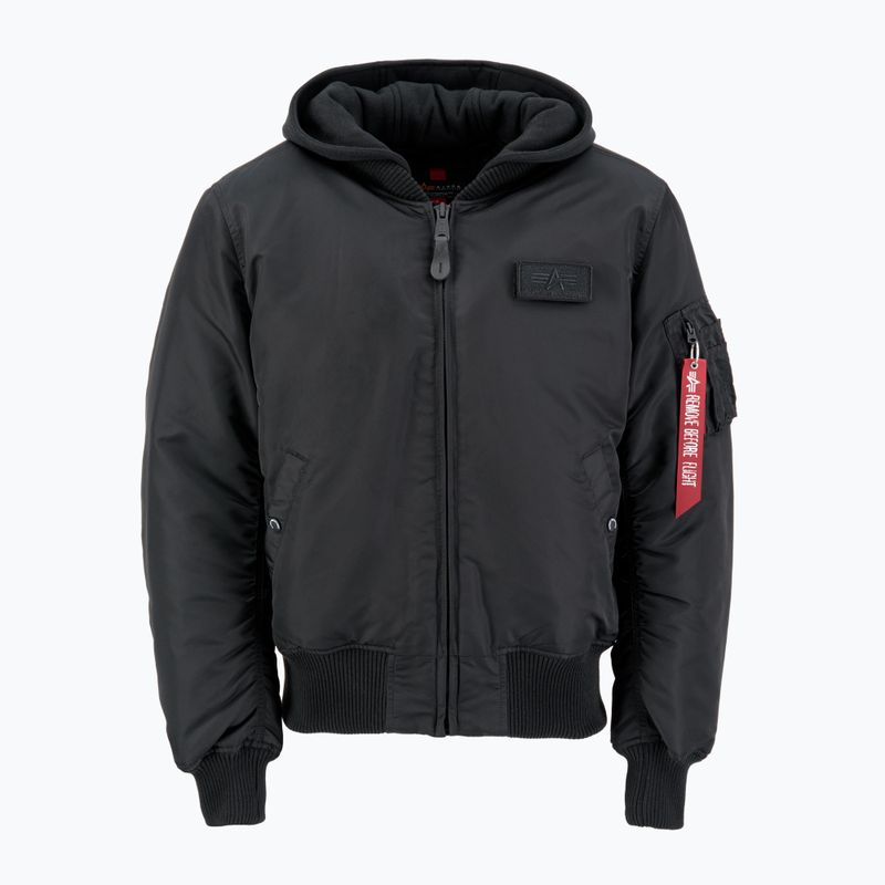 Pánská bunda  Alpha Industries MA-1 ZH Back Print black / reflective