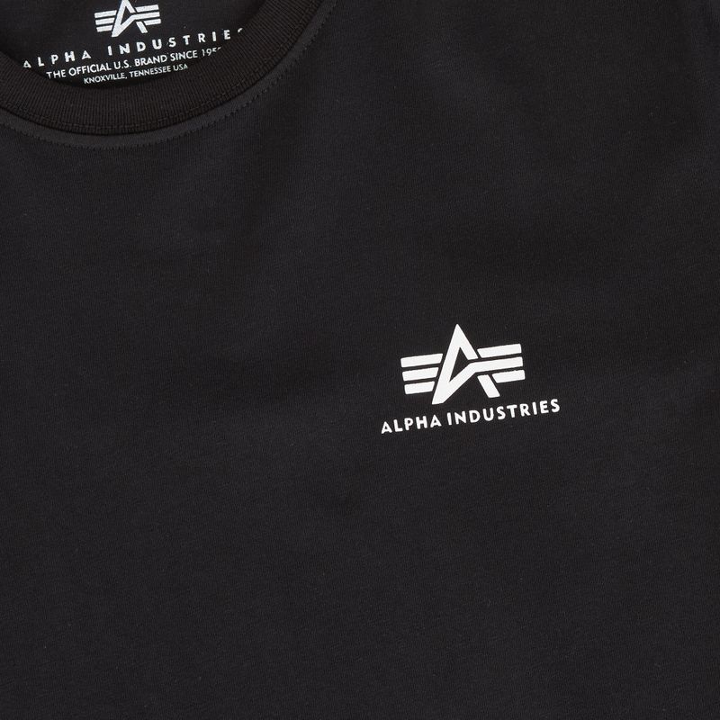 Pánské tričko Alpha Industries Backprint black 3