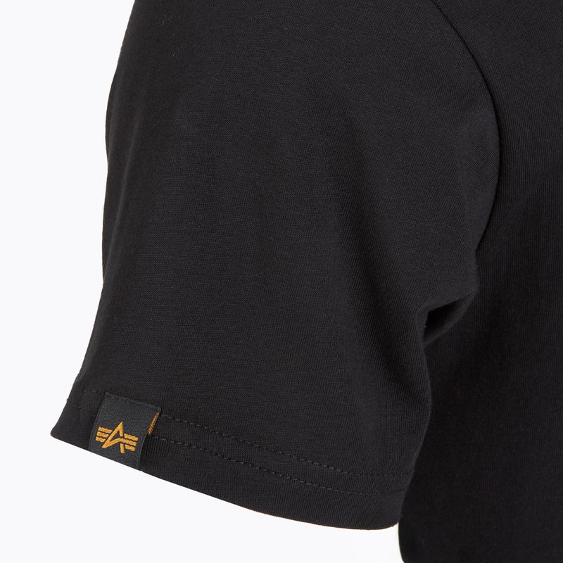 Pánské tričko Alpha Industries Backprint black 4
