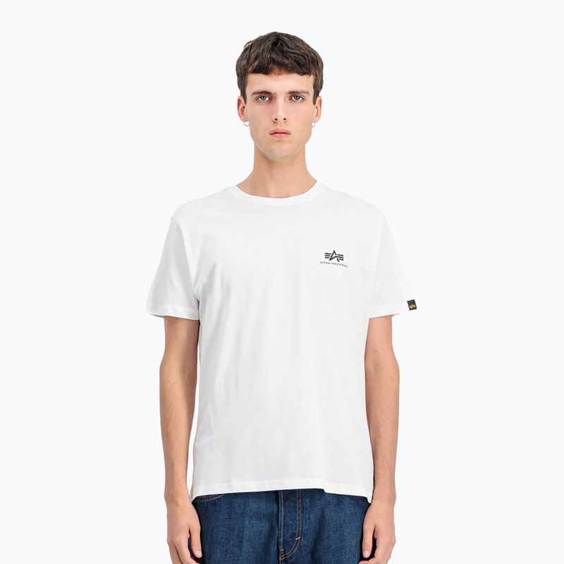 Pánské tričko Alpha Industries Backprint white