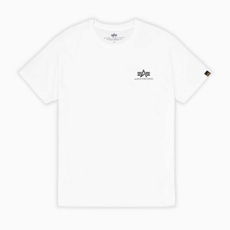 Pánské tričko Alpha Industries Backprint white 8